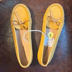 Lucky Brand Golden Yellow Loafers